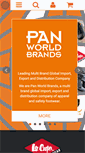 Mobile Screenshot of panworldbrands.com